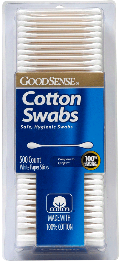 500ct Cotton Swabs, View more
