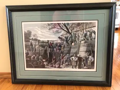 Large Napa Valley Winery framed print, View more