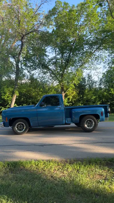 1974 GMC Short Box Step Side. 396bbc TH 400 with stall converter, ford 9” rear end. This truck was R...