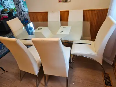 Dining Table and Chair Set - 6 Chairs, View more