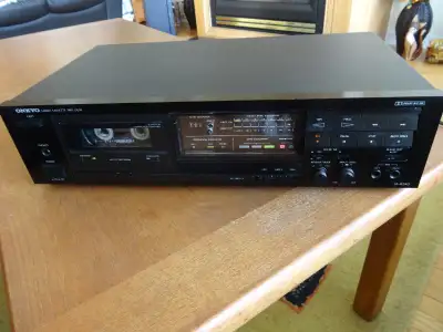 Onkyo TA-R240 vintage auto reverse Cassette Tape Deck (1987-89), View more