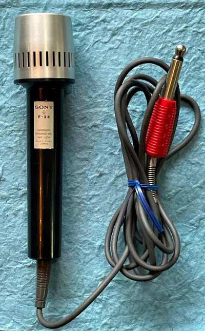 Sony F-26 Cardioid Microphone, View more
