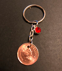 Lucky Penny Charm with Your Birthstone New Mavis Rd and 401