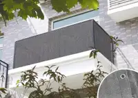 Balcony Privacy Screen Cover (Grey)