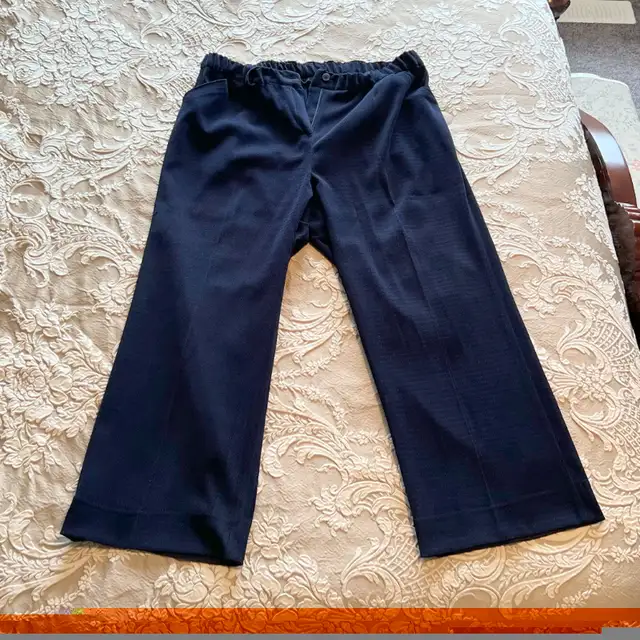 Navy Blue Designer Tailor-Made One-Of-A-Kind Women's Pant Suit! in Women's - Other in Calgary - Image 10