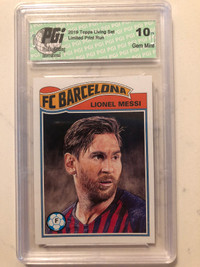 Lionel Messi Topps Football (Soccer) Card - 10 MT!