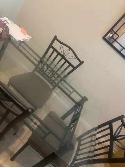 Dining Table and 3 chairs, View more