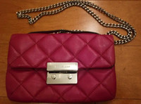 Michael Kors leather quilted bag
