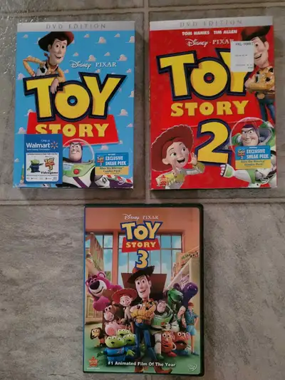 Toy Story DVD's, View more
