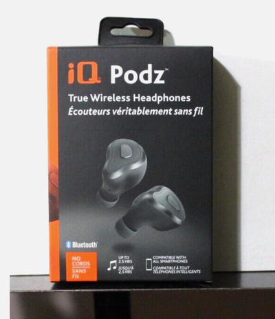 NEW - IQ Podz 05 True Wireless Earbuds Bluetooth Headphones, View more