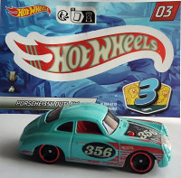 Hot Wheels Mystery Models 1/64 Porsche 356 Outlaw Diecast