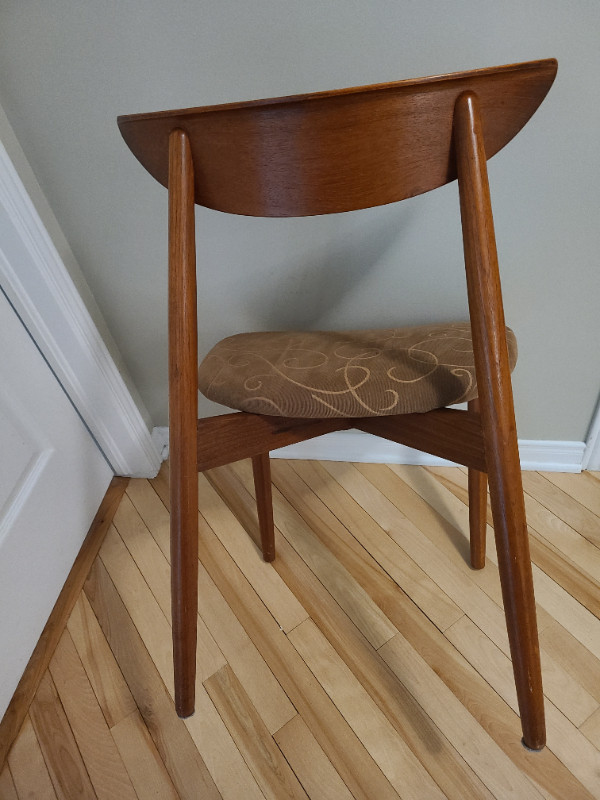 Vintage Danish Teak Chair, 1950's Harry Østergaard ‘Model 58’ dans Chaises, Fauteuils inclinables  à Ouest de l’Île - Image 2