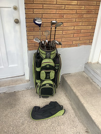 Golf Club set with Cart Bag  ( Ladies Right Handed )