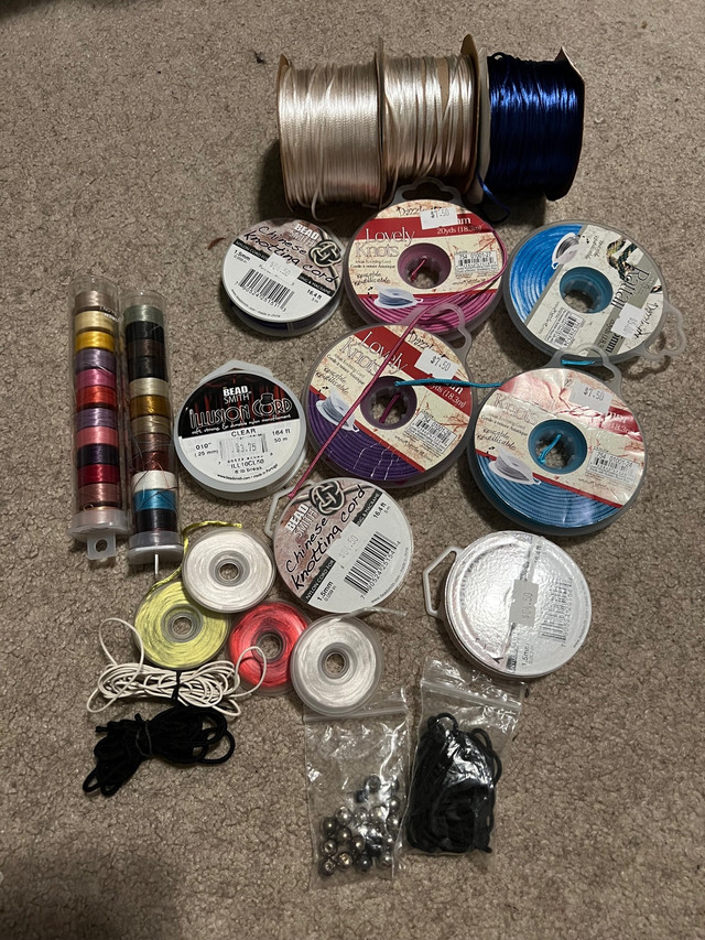 Kumihimo supplies - disk, plate, chinese knotting cord in Hobbies & Crafts in Dartmouth - Image 2