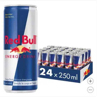 Red Bull Energy Drink 24 x 250 mL, View more