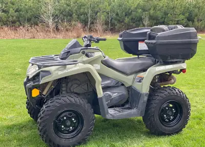2020 CanAm Outlander 450 with DPS Female Driven