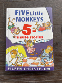 Five little monkeys 5 minute stories