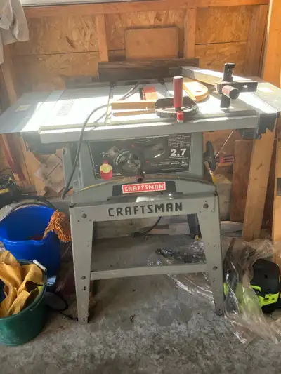 Craftsman table saw, View more
