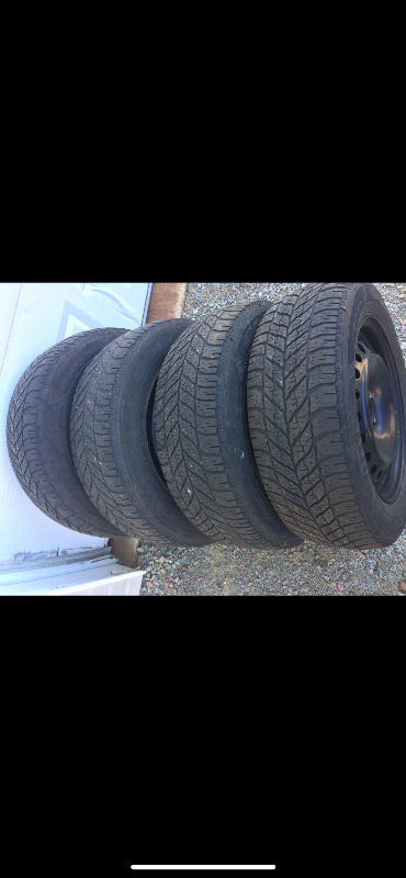 Winter tires on Rims, Goodyear 215 60 R16 in Tires & Rims in City of Halifax - Image 8