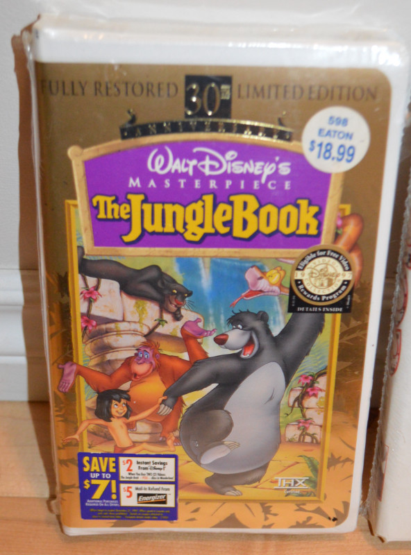 DISNEY VHS MOVIES NEW SEALED in CDs, DVDs & Blu-ray in Edmonton - Image 3