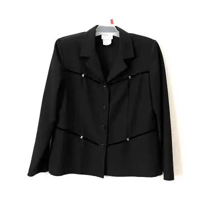 New Vintage Tradition Collection Women’s Size 10 Black Blazer, View more