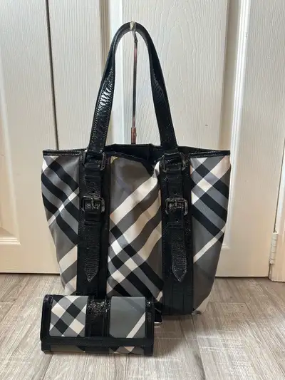 Burberry Bag & Wallet Set, View more