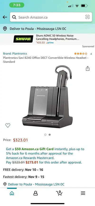 Plantronics Bluetooth phone, View more