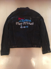 DENIM JACKET With MUSIC PATCHES 