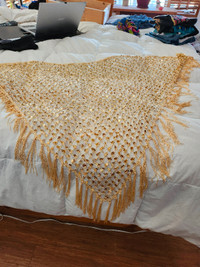 Gorgeous gold shawl