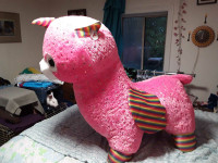 Extra Large Stuffed Pink Unicorn Animal 