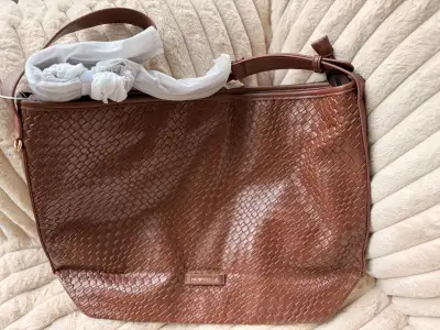 Women's Vegan Leather Hobo Bag, View more