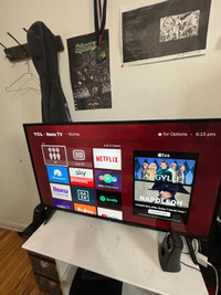 40 inch Roku smart tv