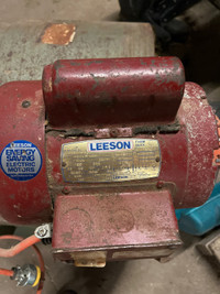 Leeson electric motor 