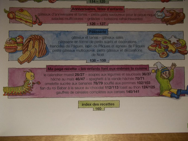 Les plaisirs de la table-Cuisine pour les enfants-160 pages dans Autre  à Ville de Montréal - Image 3