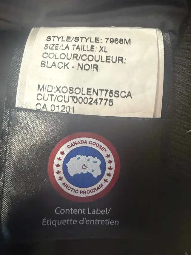 Canada Goose Authentic Coat in Men's in Medicine Hat - Image 4