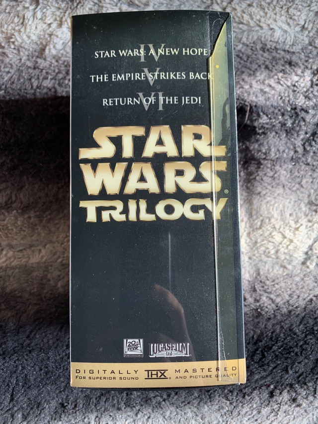 Star Wars Trilogy Special Edition THXVHS coffret 3 Star Wars dans CD, DVD et Blu-ray  à Laval/Rive Nord - Image 2