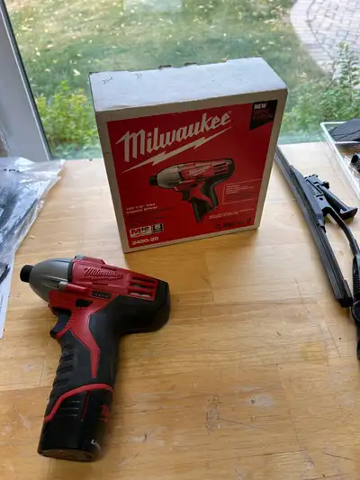 Milwaukee cordless drill no batteries, View more