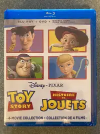 New sealed Toy Story 1 2 3 4 Movie Collection bluray Dvd Digital