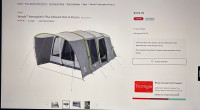 Camping tent “Woods atmospheric Airbeam tent, 8 person”