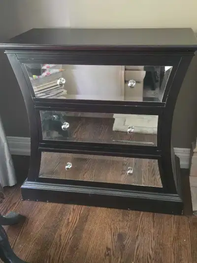 Mirrored 3-Drawer Chest, View more