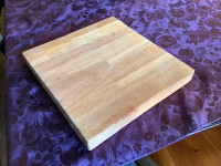 Bloc de boucher en bois dur (érable) / planche  1-1/2" d'épais
