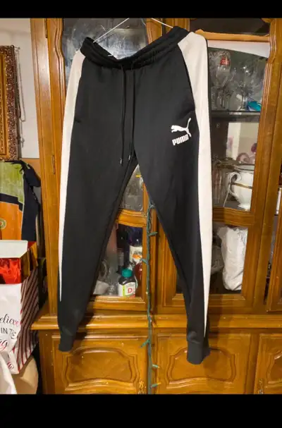 Men’s Black puma pants, View more