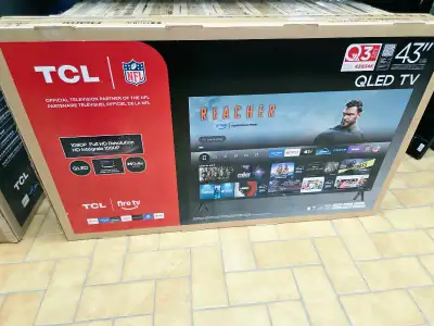 Téléviseur TCL 43 pouces QLED, View more
