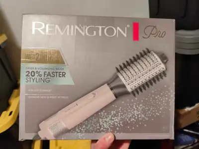 I am offering a new Remington Pro dryer and volumizing brush, designed for 20% faster styling with 6...