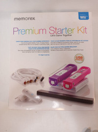 Memorex Dual Controller Charging Kit For Nintendo Wii