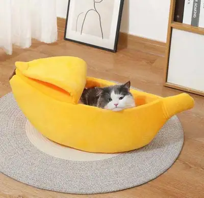 Fun Banana Cat House! New , View more