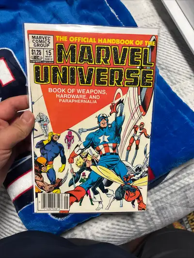 Marvel Universe Handbook #15 (1986) Weapons Guide, View more