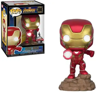 Funko Pop Avengers Infinity War Iron Man Electronic Light Up, View more