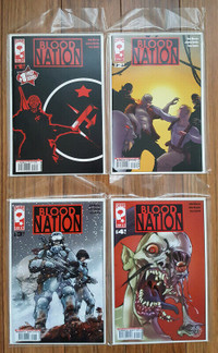 "Blood Nation" - Complete 4-Issue Series - Platinum Studios