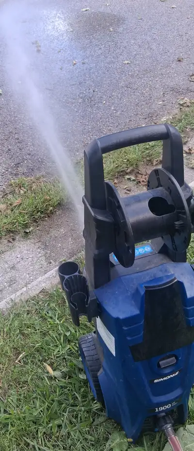 USED SIMONIZ CORDED PRESSURE WASHER, View more